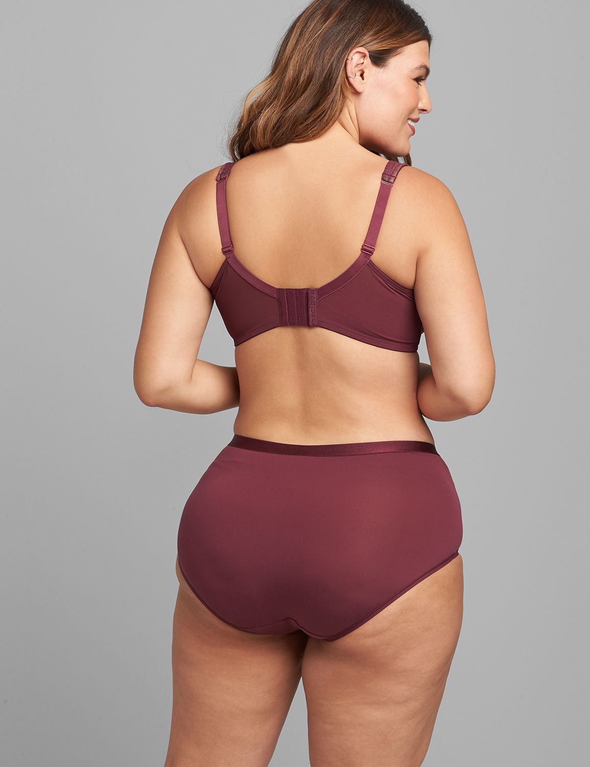 Modern Lace Unlined Full Coverage Bra Product Image 2