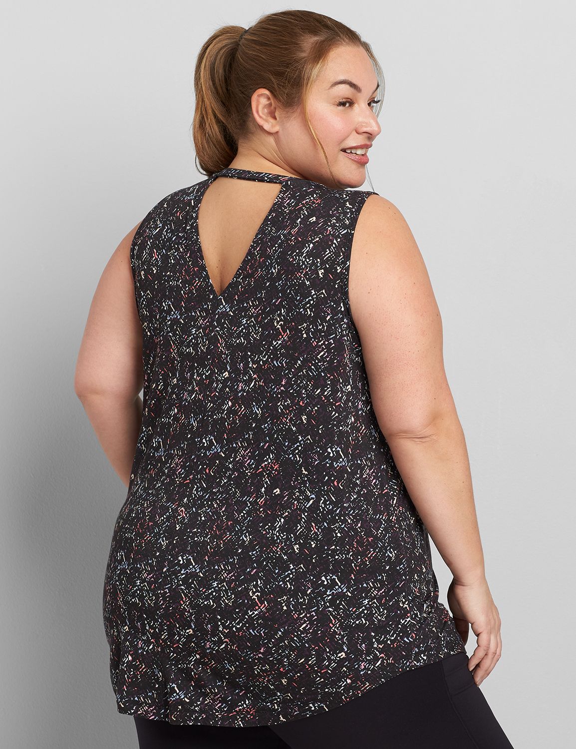 LIVI Cutout-Back Tank Product Image 1