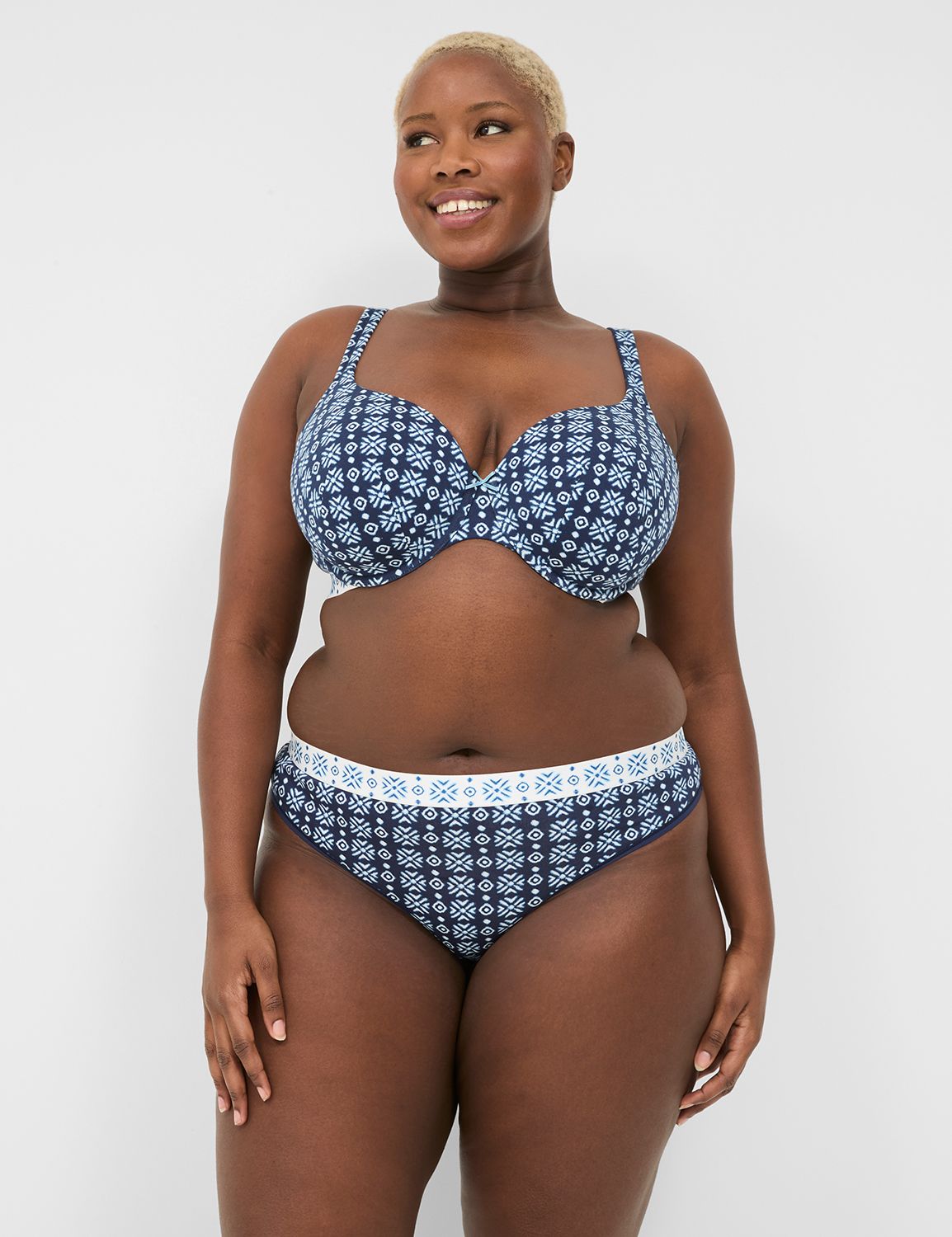 Blue Plus Size Thongs Sizes 12 32 Cacique
