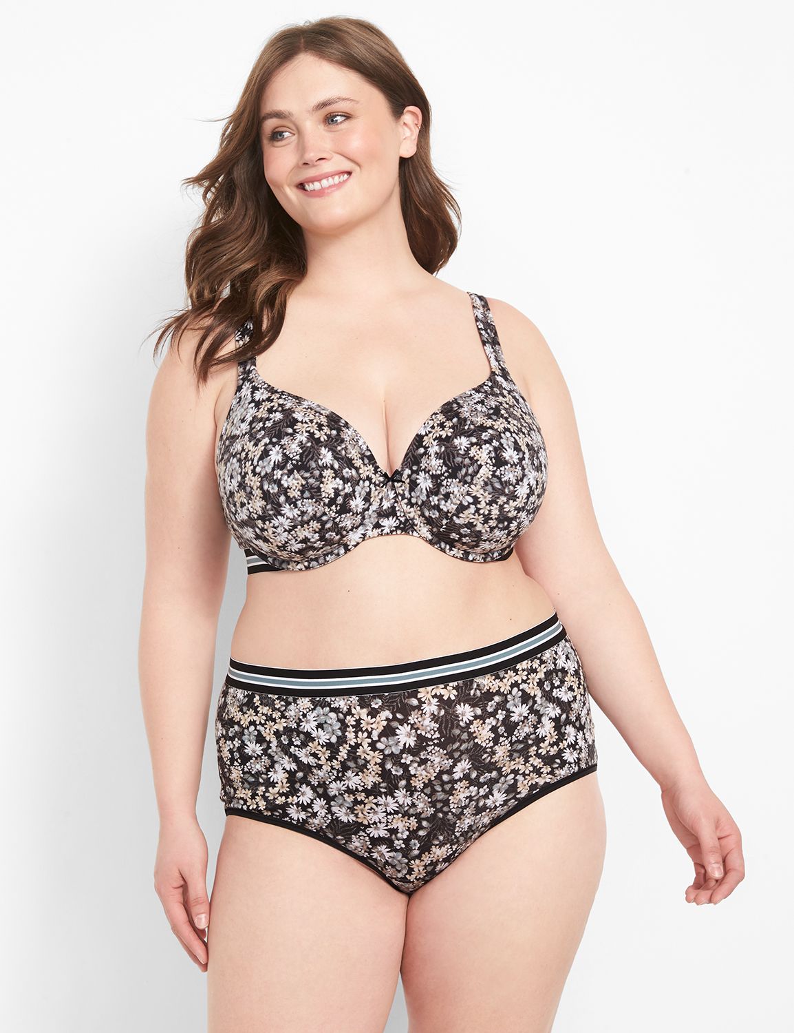 Cotton Full Brief Panty With Wide Waistband