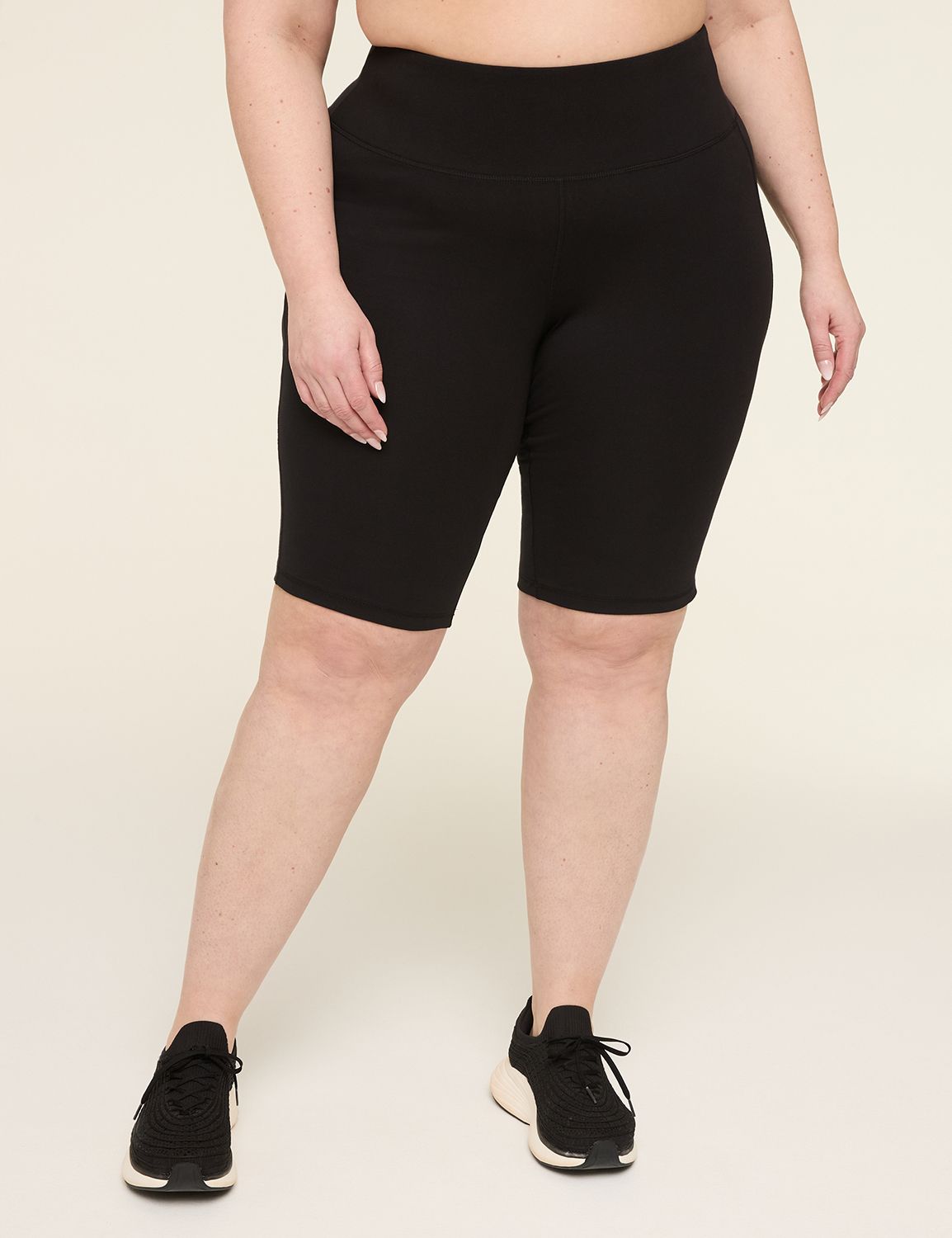 LIVI High-Rise Signature Stretch Bike Short LaneBryant
