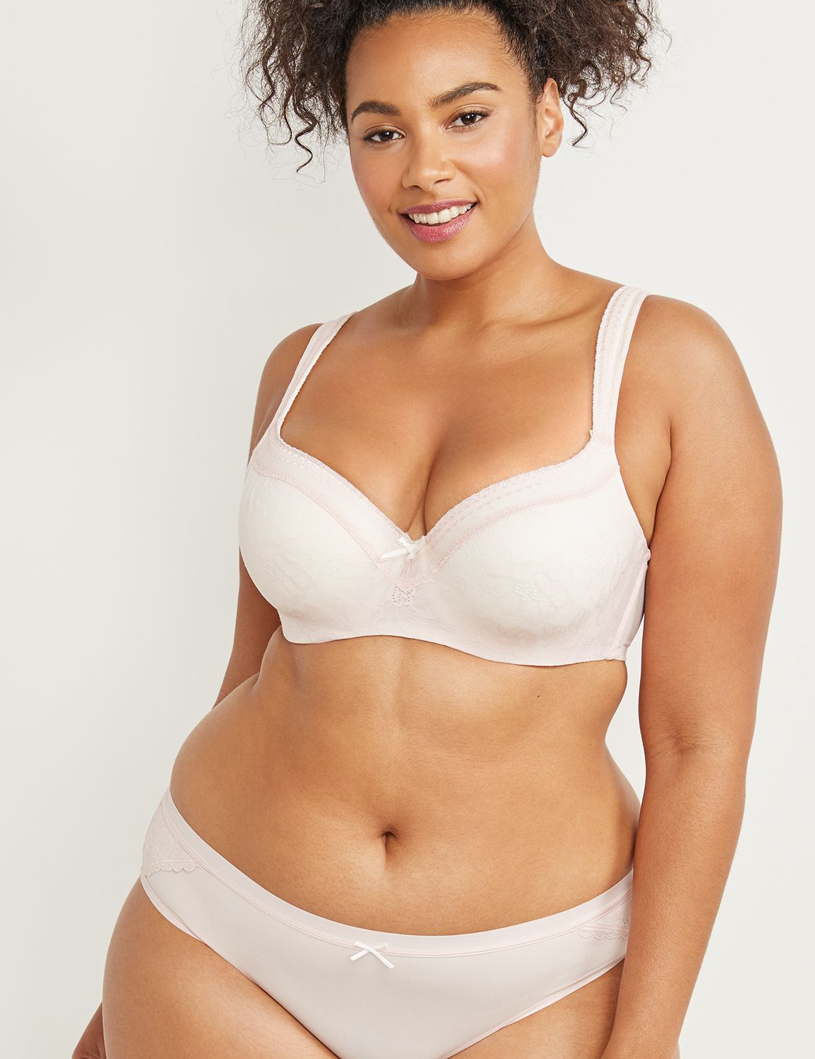 Modern Lace Lightly Lined Balconette Bra