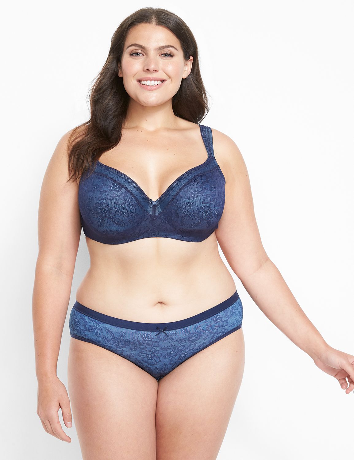 Cacique, Intimates & Sleepwear, New Cacique Lane Bryant Modern Lace Lined Balconette  Bra