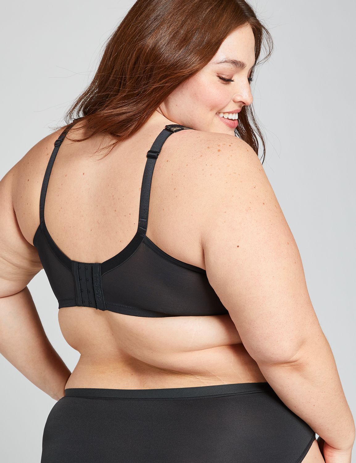 CACIQUE $50 THE Cooling French Full Coverage Bra Lane Bryant Black 36DDD  42F 40G $22.99 - PicClick