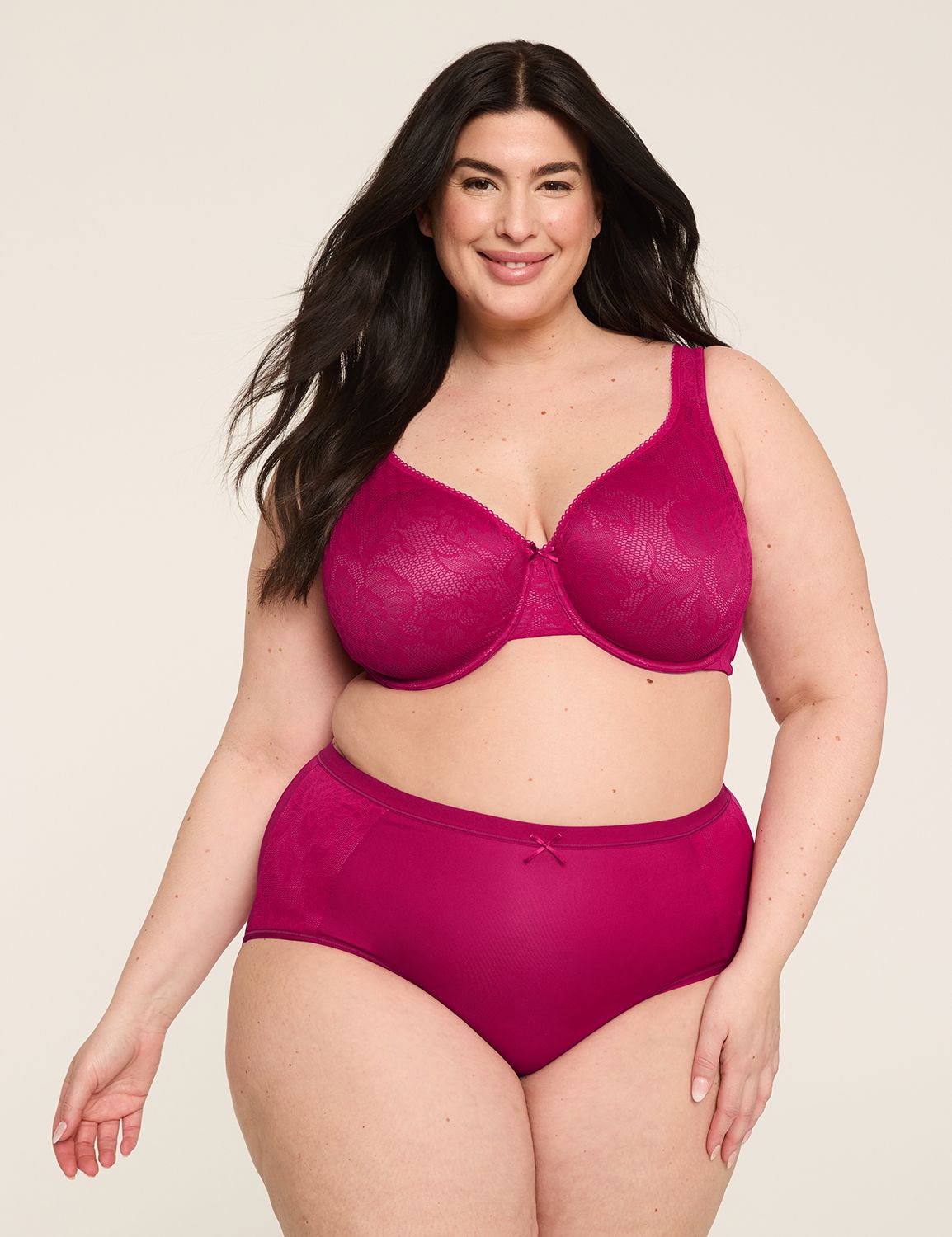 Unlined Full Coverage AO Lace 11462 Product Image 4