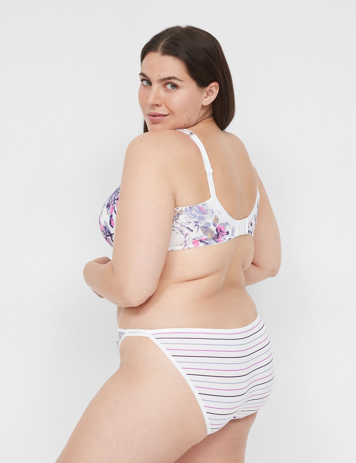 Cotton Double String Bikini Panty LaneBryant