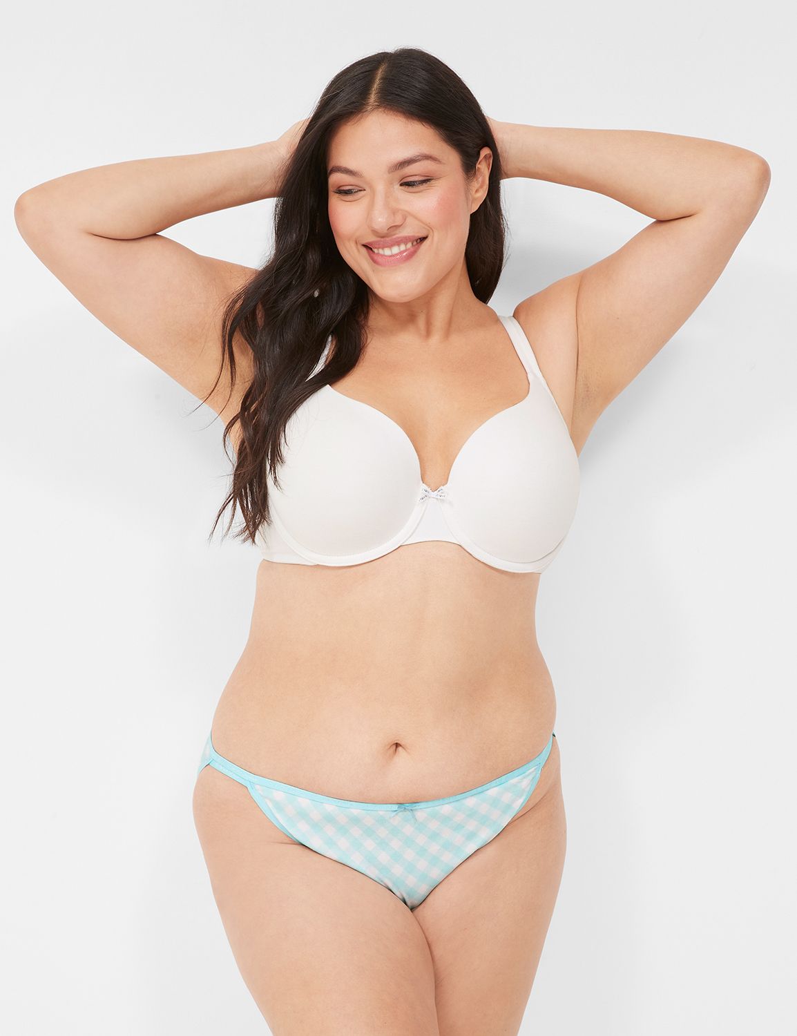 Cotton String Bikini Shine Waistban