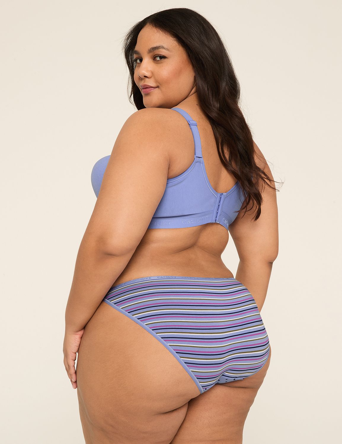 Cotton String Bikini Tailored Print Product Image 2