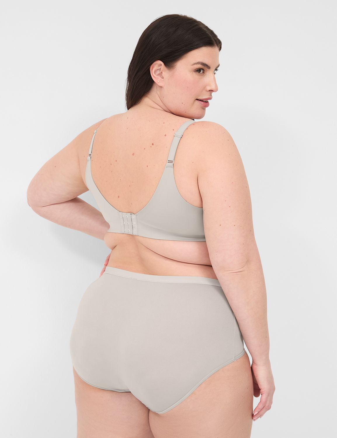 ブラジャー ^ ^ Women's Tailored Logo AF Demi Bra QF6865ADTRN Wacoal Women's Plus Size Feather Embroidery Underwire Bra