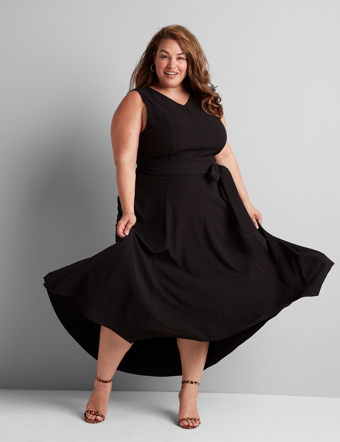 lane bryant little black dress