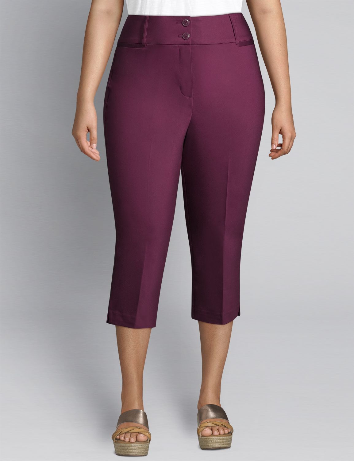 plus size stretch pants clearance