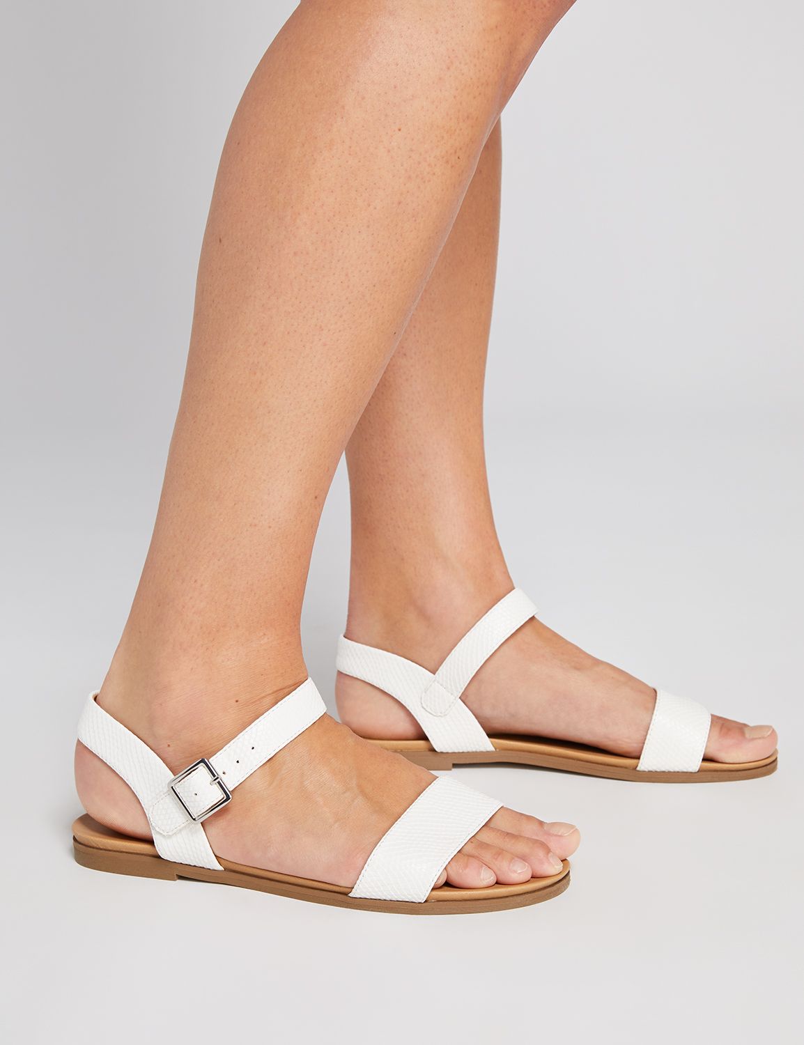 ankle strap flat sandals