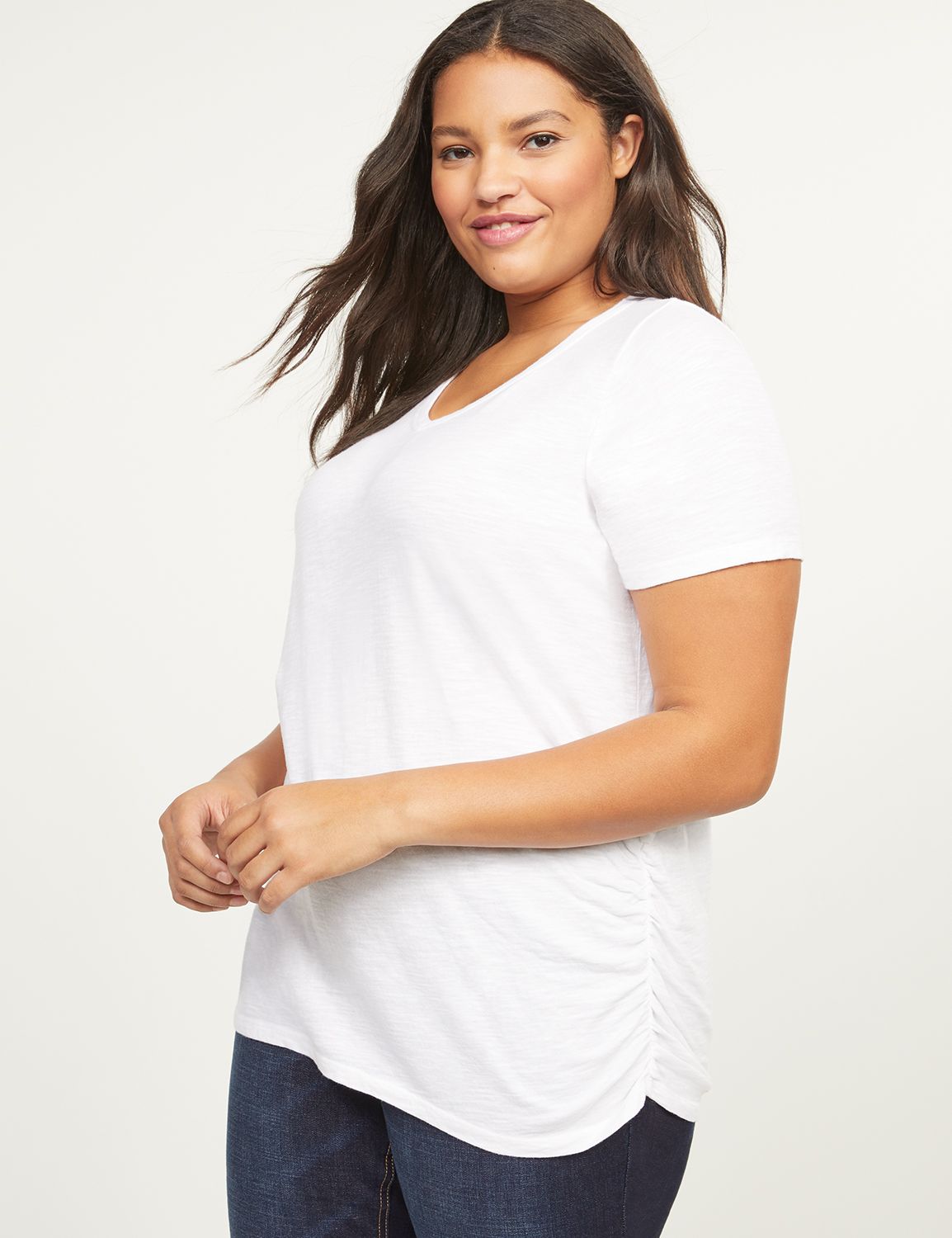 lane bryant white shirts