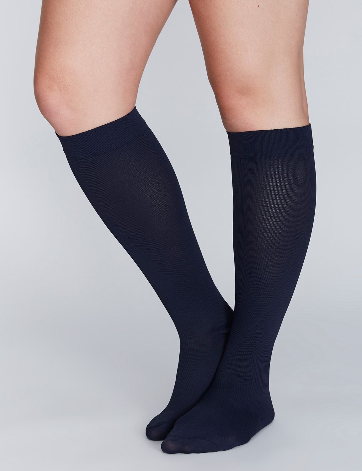 Lane Bryant Compression Socks ONESZ Dark Water