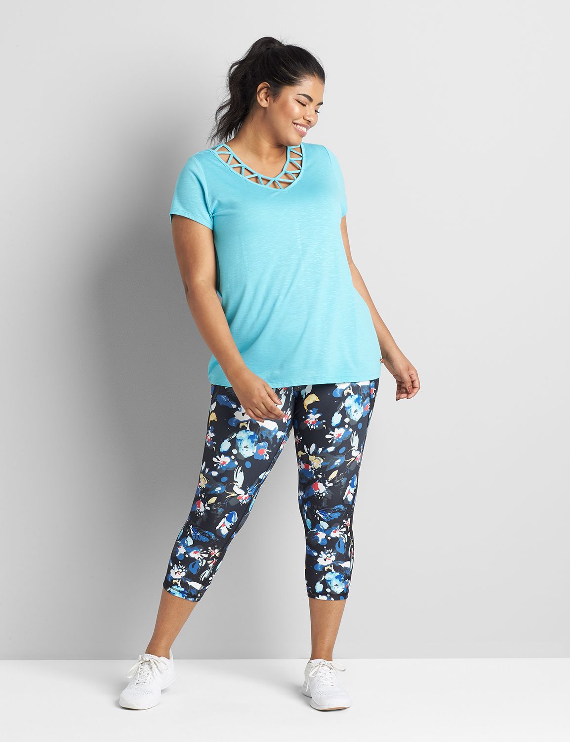 Lane bryant shop capri leggings