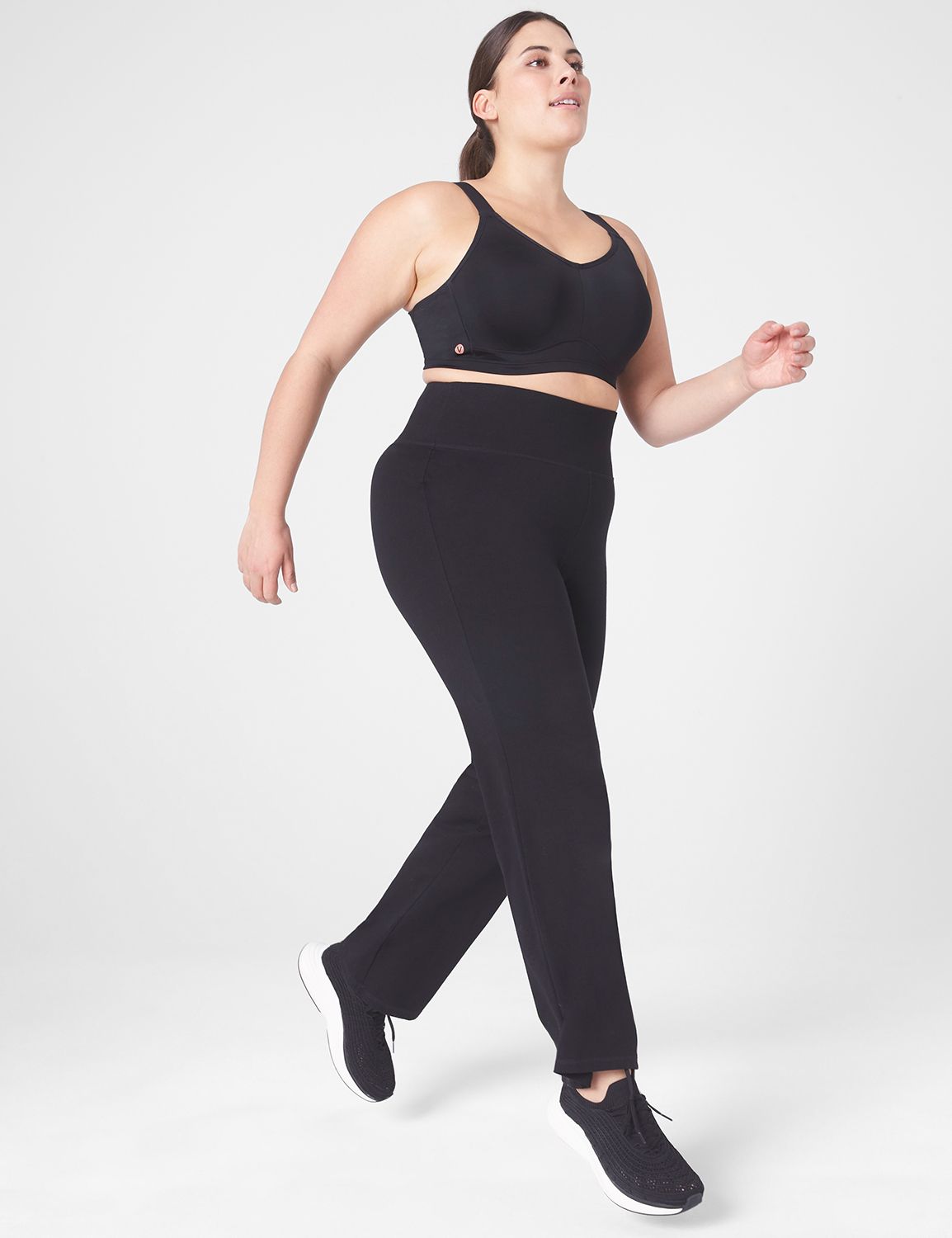 Circuit Curve Women's Full Length Yoga Pant - Black - Size 20