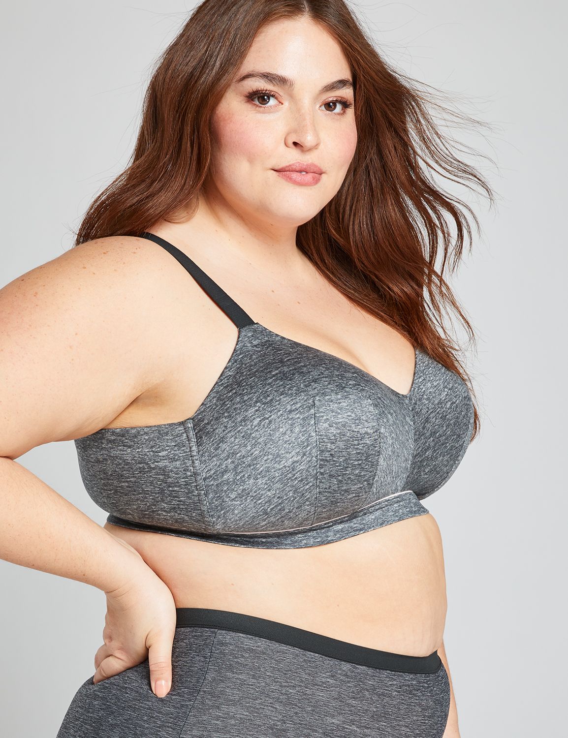 Lightly Lined Lounge Bra LaneBryant