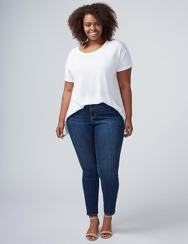Plus Size Petite Jeans, Denim & Capris | Lane Bryant