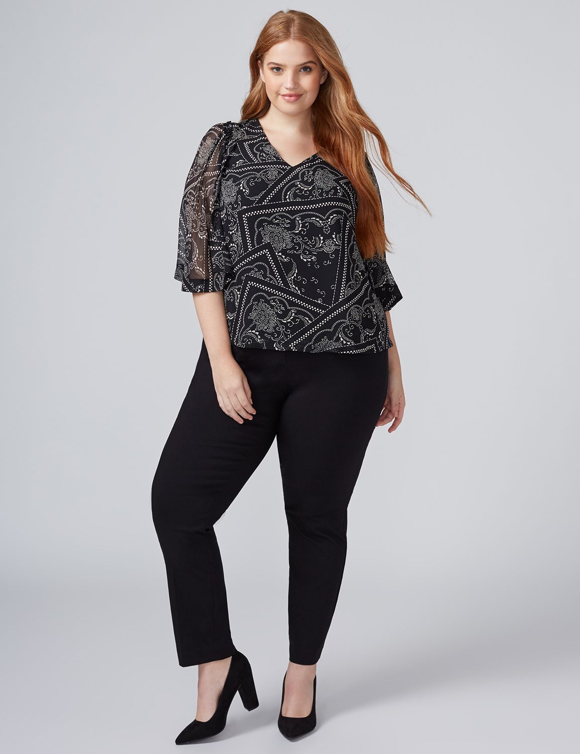 lane bryant dressy tops