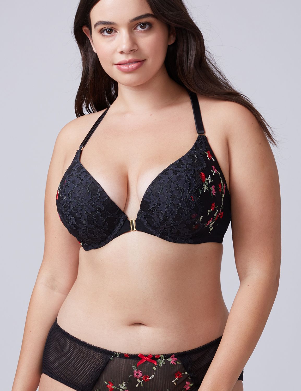 lane bryant max boost plunge bra