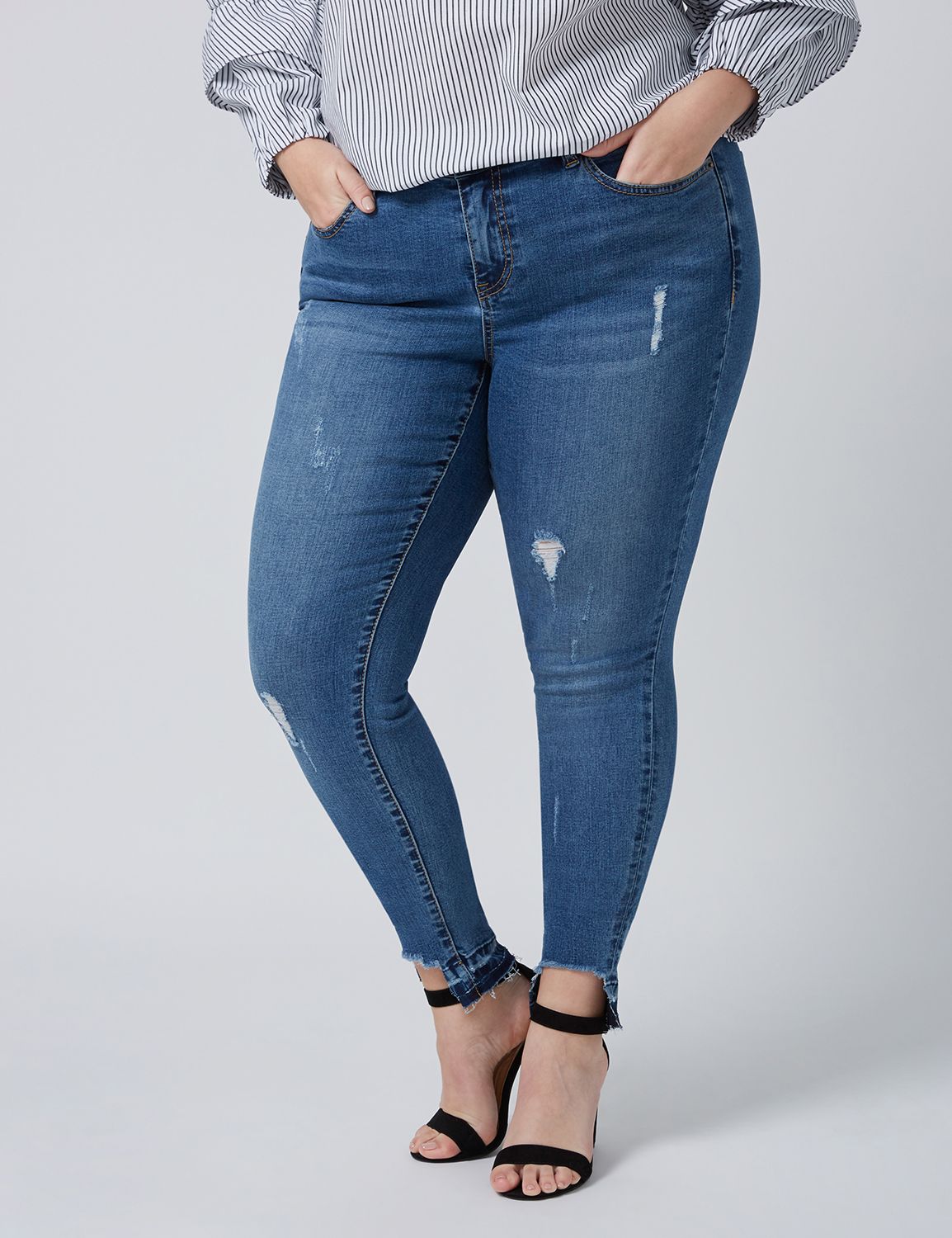 Plus Size Skinny Jeans & Women's Slim Fit Denim | Plus Size Jeans ...