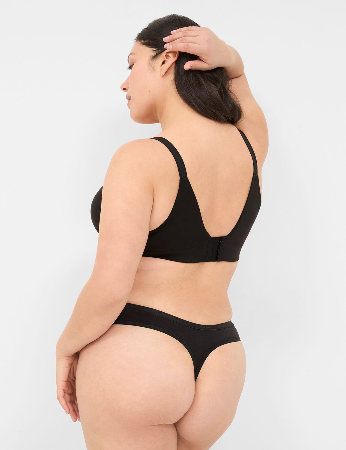 Soft Thong with Signature Waistband