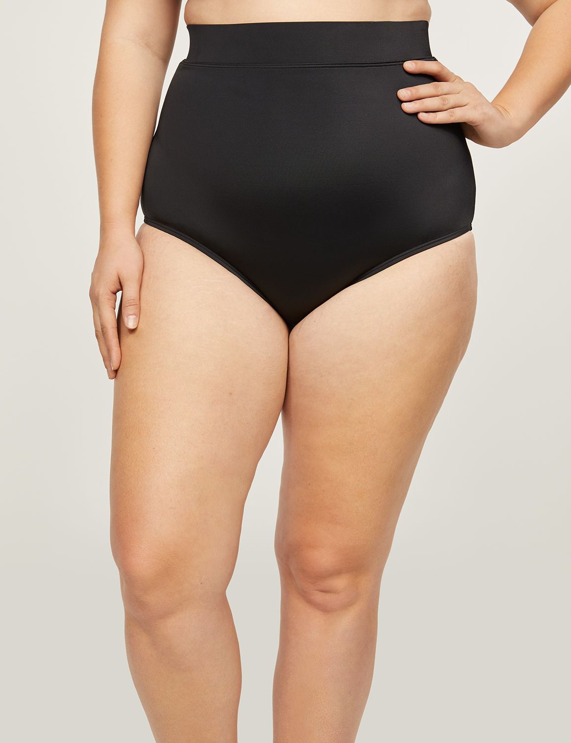 high waist swim brief