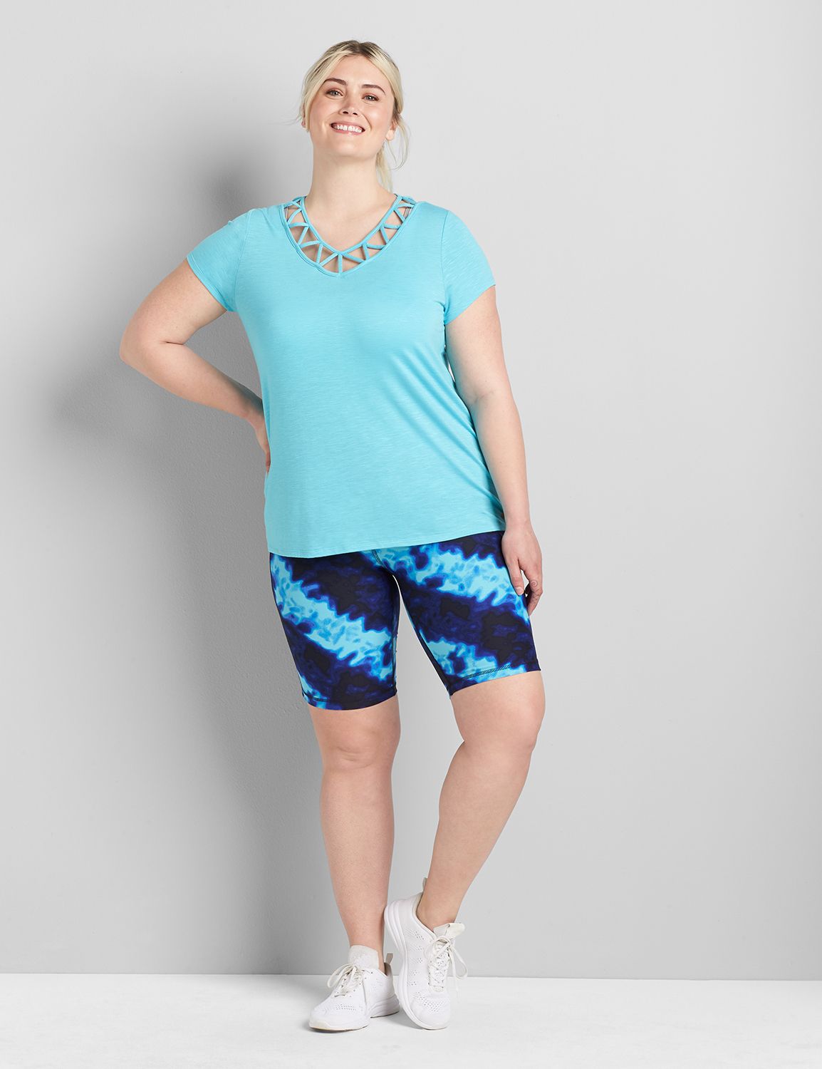 Power Wicking Knee Short S 1118588 Product Image 3