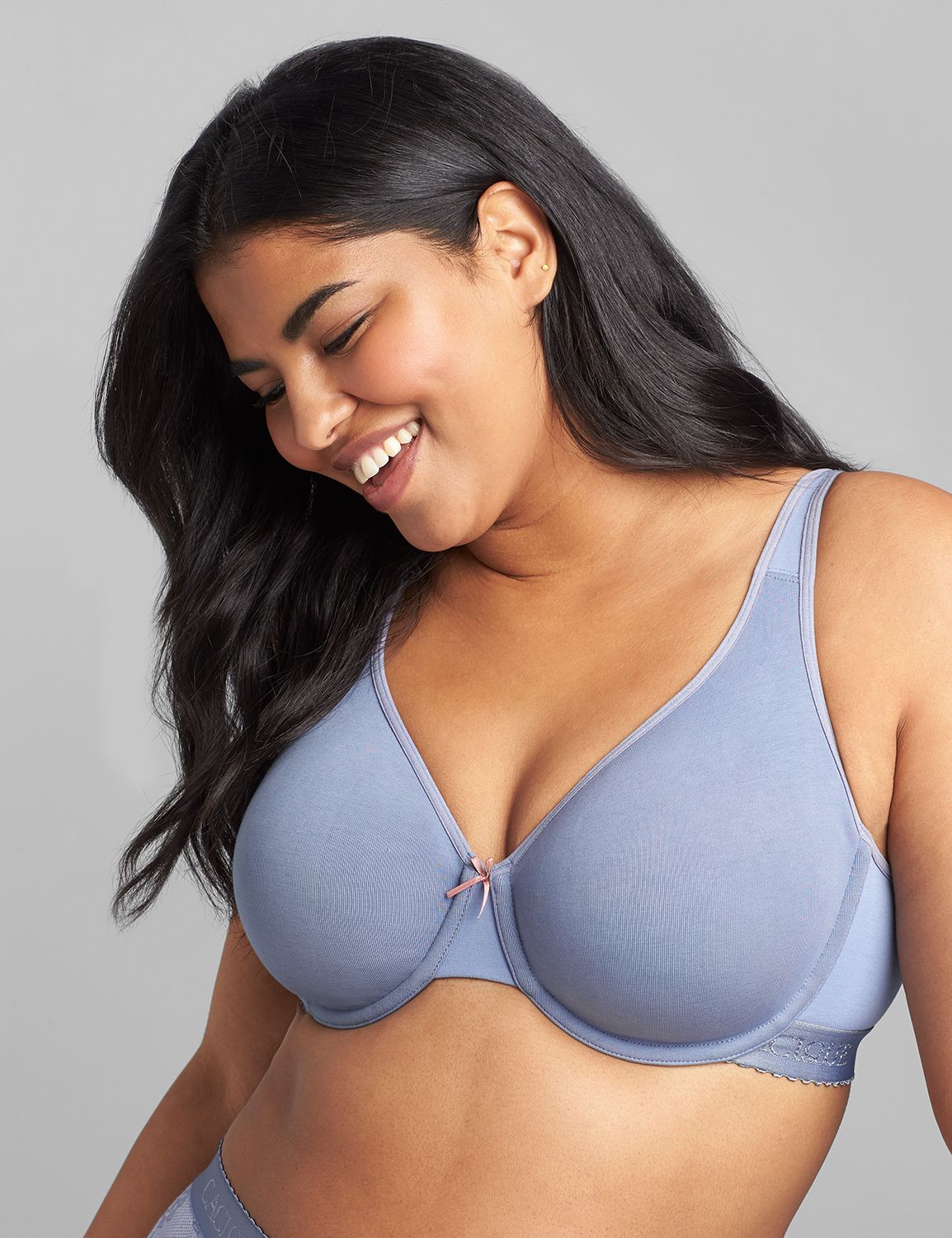 Cotton UL FC Shine stripe elastic 1 | LaneBryant