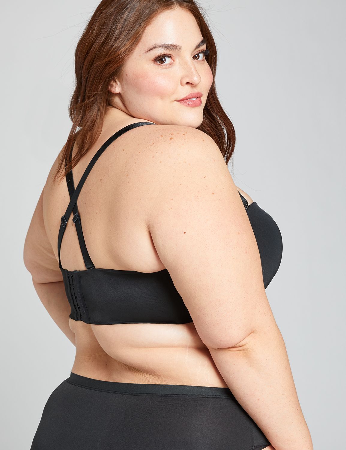 Lane Bryant - Looking for a sexy support system? Try the new multi-way  strapless bra + get 30% off with the Facebook Friends & Family coupon now  through Sunday!  bras/multi-way-strapless-bra