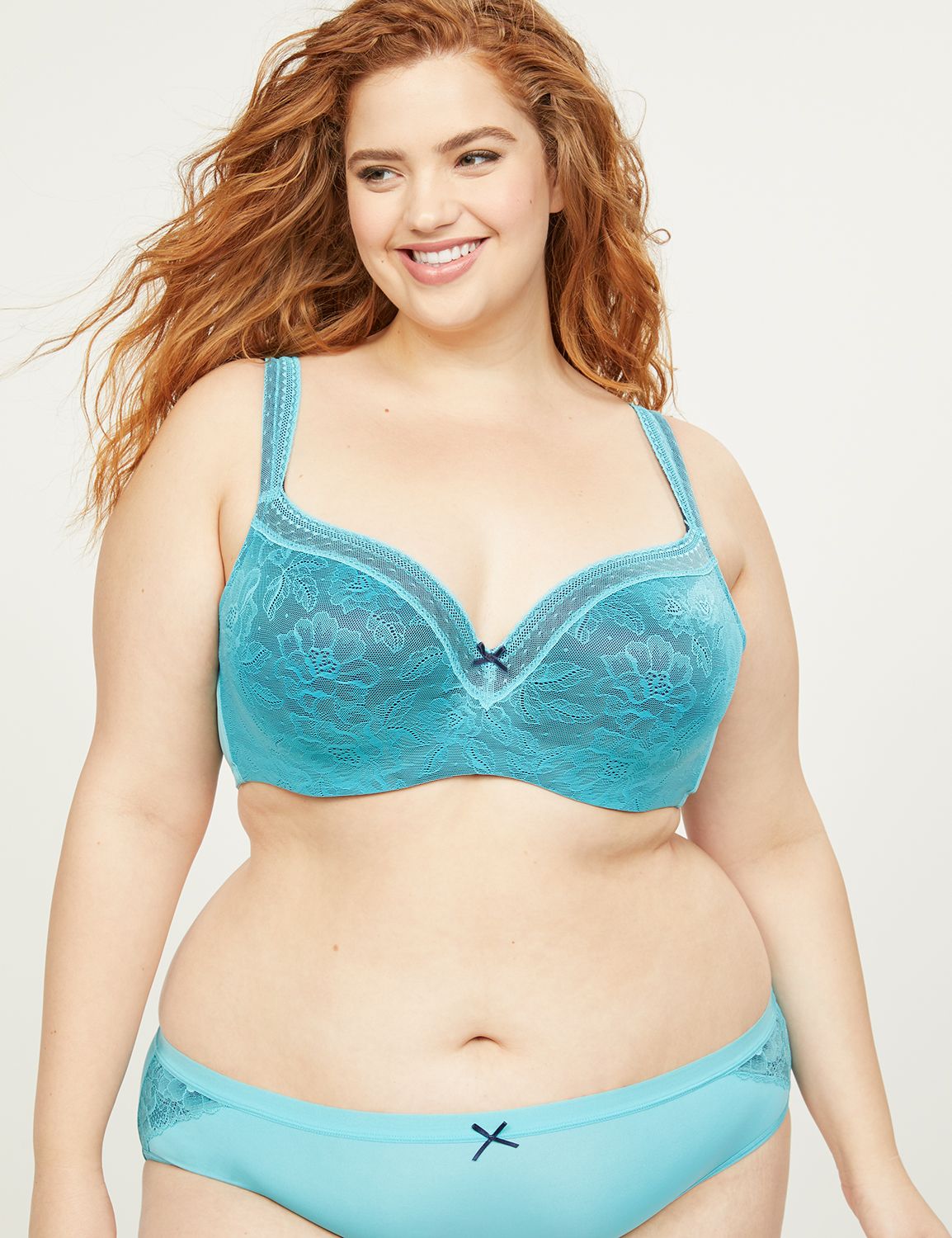 Modern Lace Lightly Lined Balconette Bra