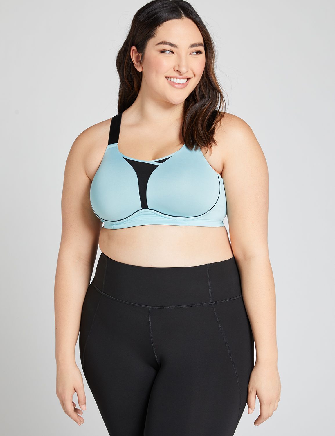 supportive plus size sports bra