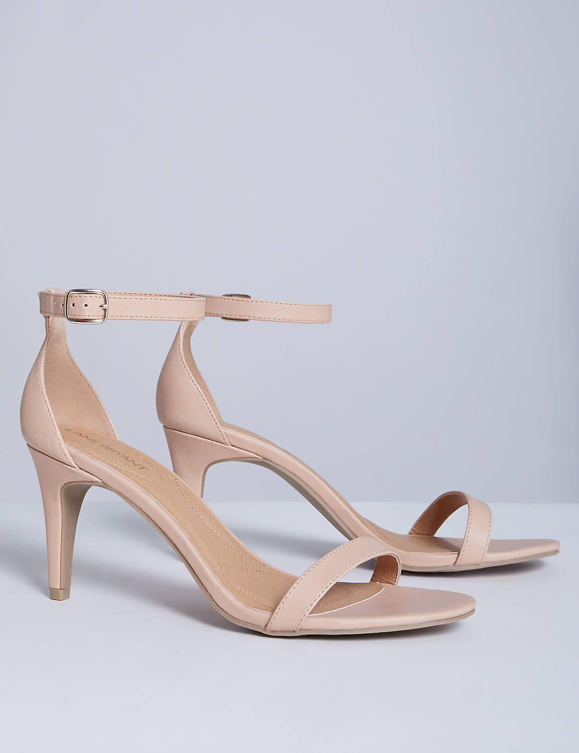 Thin Tall Ankle Strap Heel Product Image 2