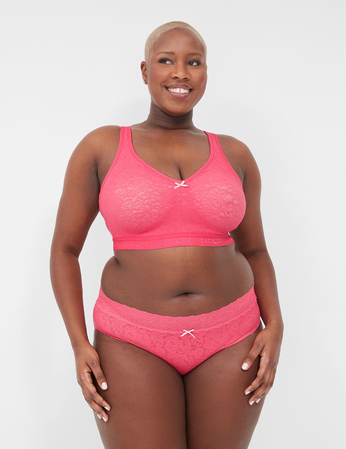 Stretch Lace 24 Hipster 1142309-F | LaneBryant