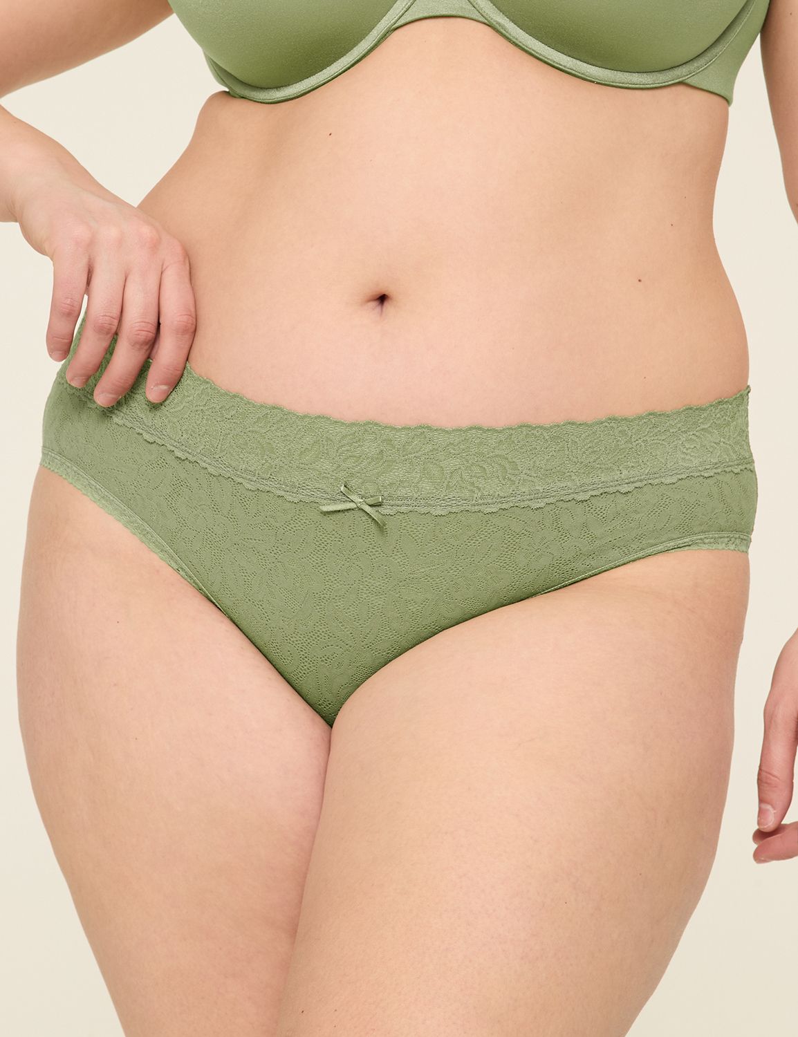 Stretch Lace Hipster Panty