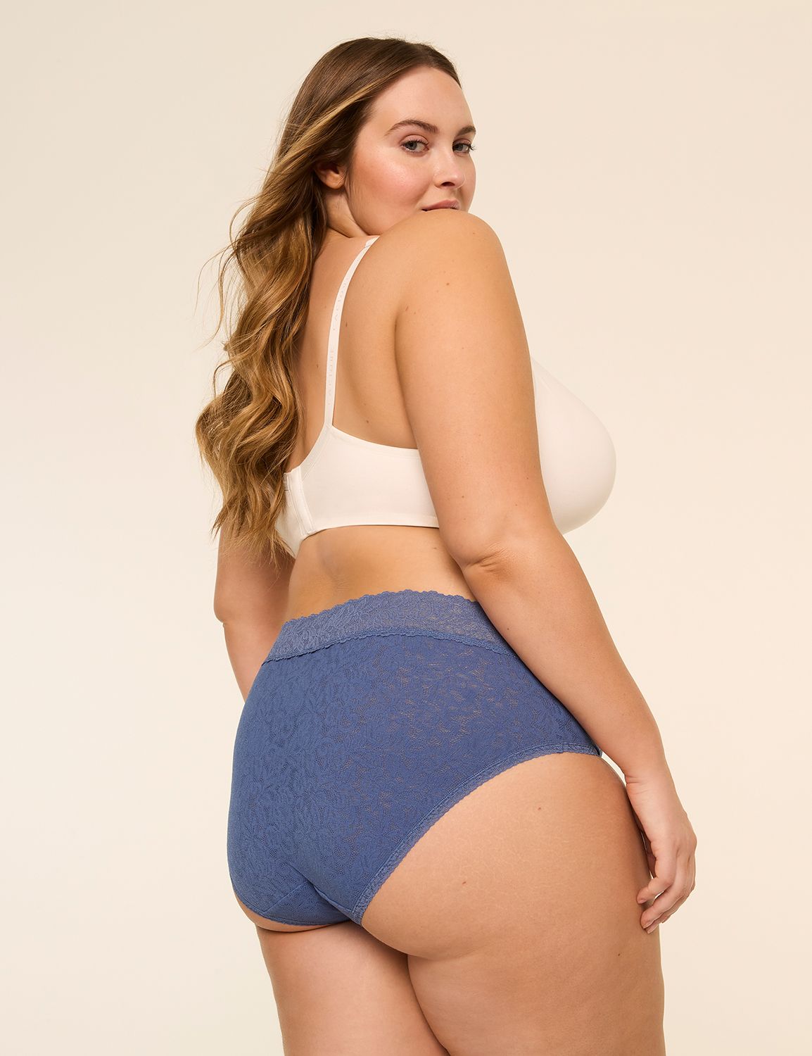Soft Stretch Lace Hipster HR 114361 Product Image 2