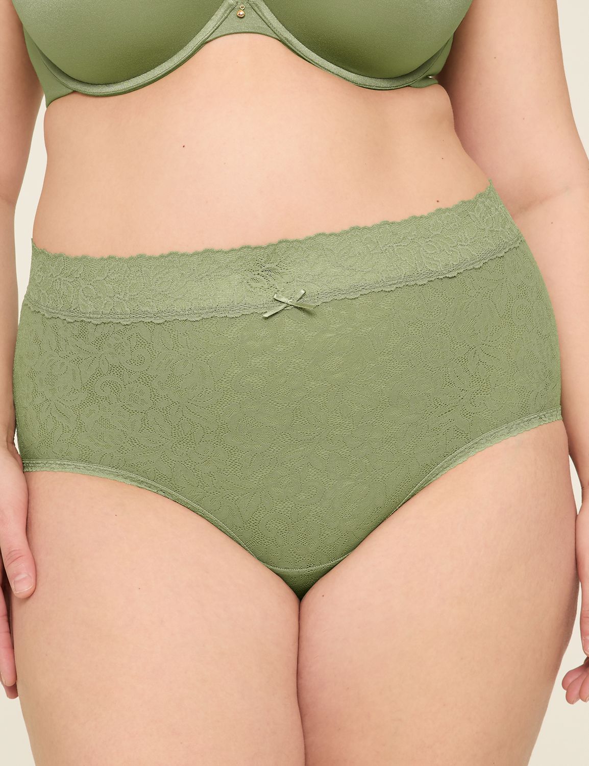 ショーツ [The Row] Abbey Brief in Lace One Fab Fit Microfiber Boyshort Underwear With Lace
