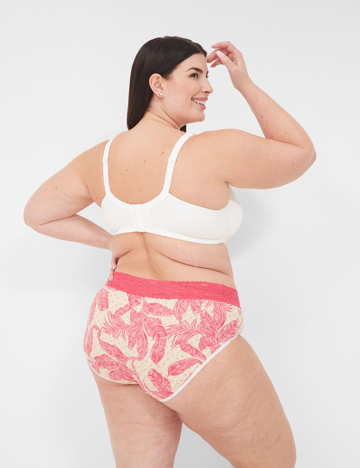 Cotton Hipster Stretch Lace 24 Trim LaneBryant