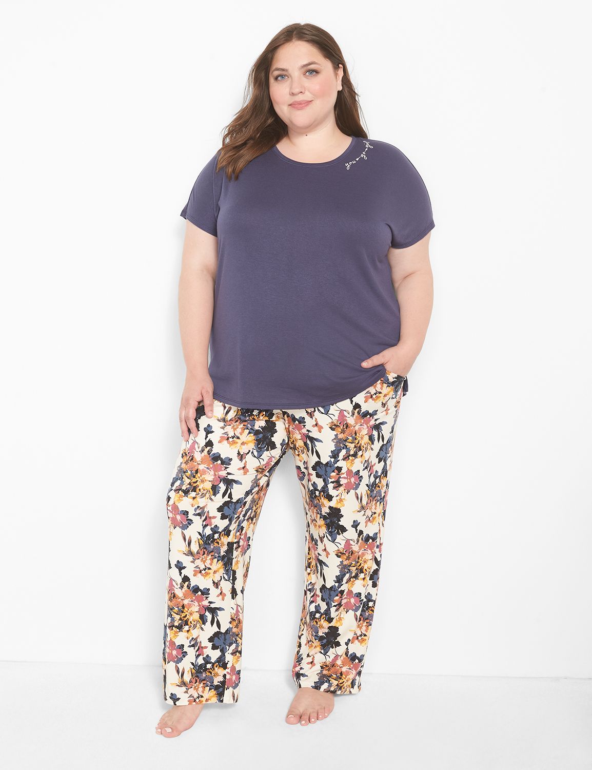 Comfy Cotton Sleep Pant LaneBryant