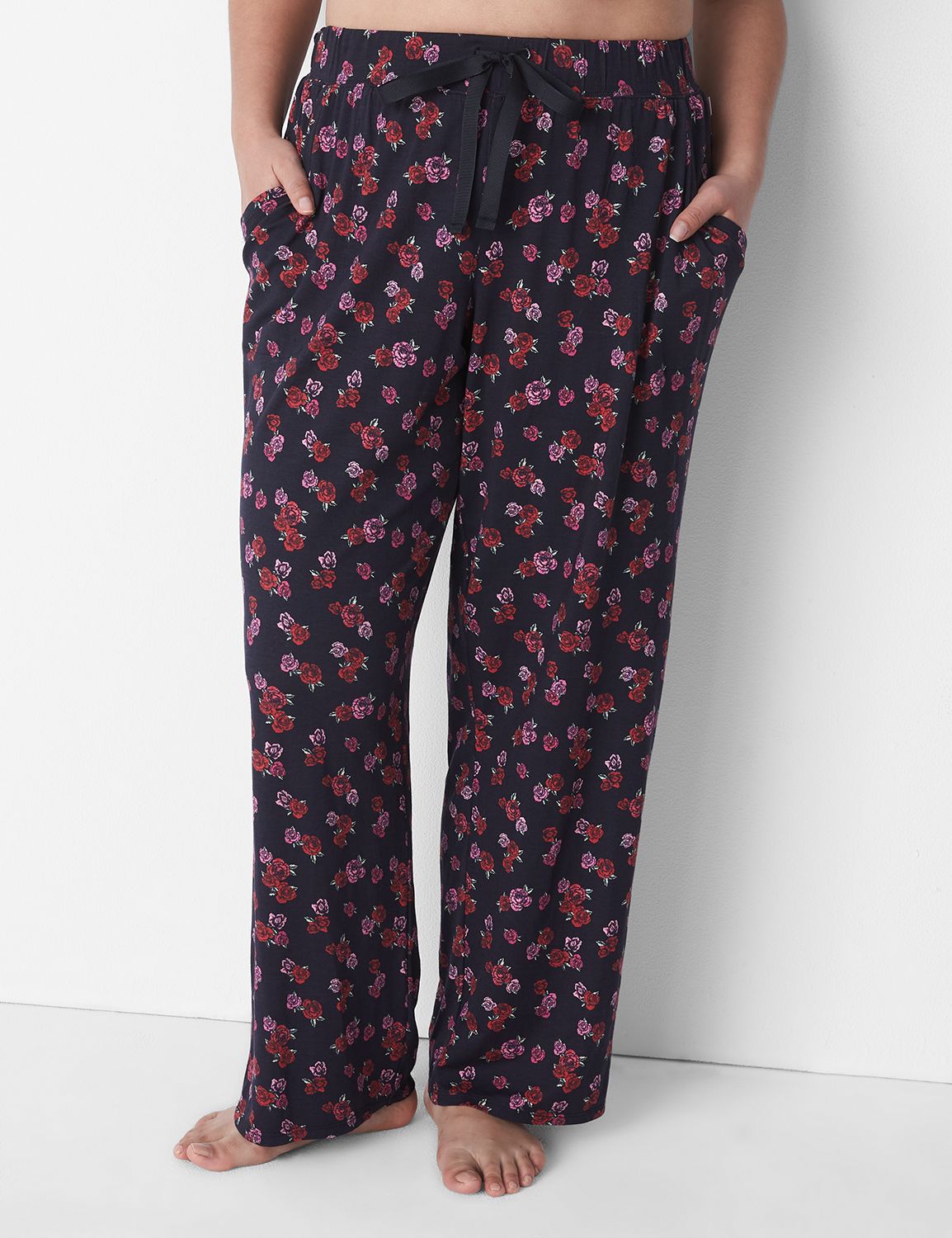 Knit Block Pant 1121016 S | LaneBryant