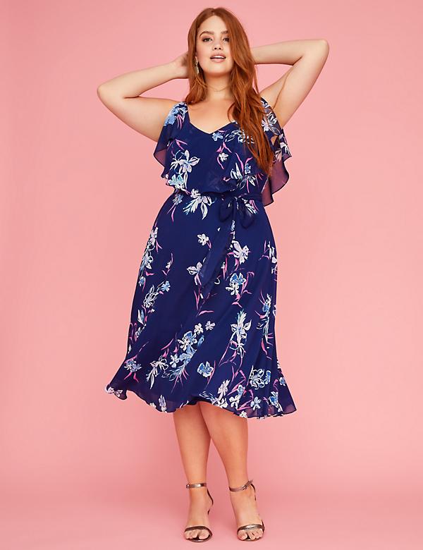 Plus Size Dresses | Fit and Flare, T-Shirt & Party Dresses | Lane Bryant