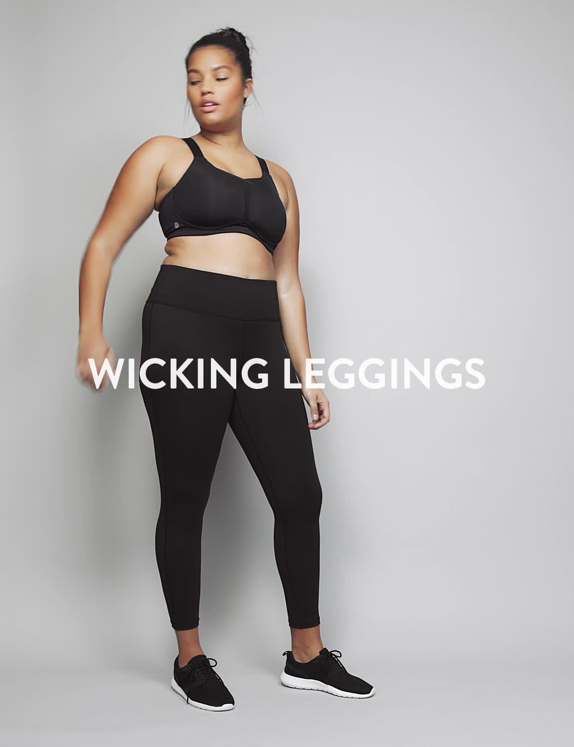 Lane Bryant Knit Athletic Leggings for Women