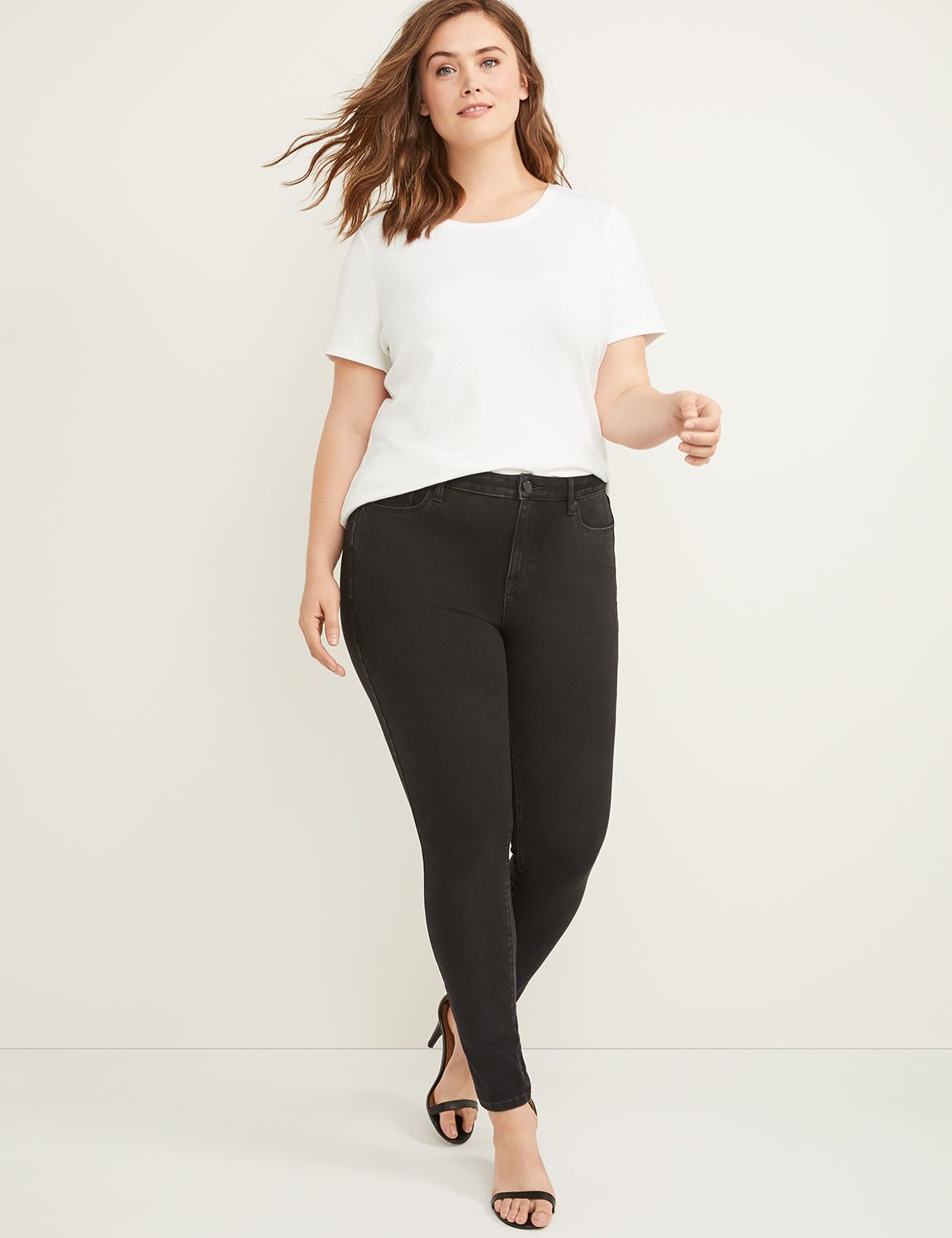 lane bryant black jeans