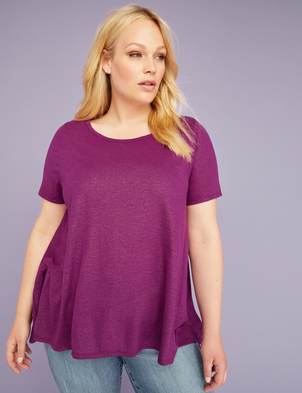 Plus Size Women's Knit Tops, Tees & T-Shirts | Plus Size Tops | Lane Bryant