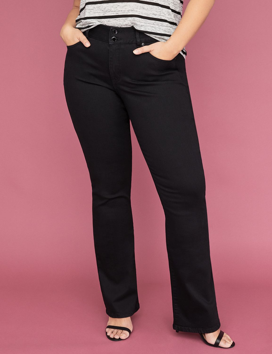 lane bryant black jeans