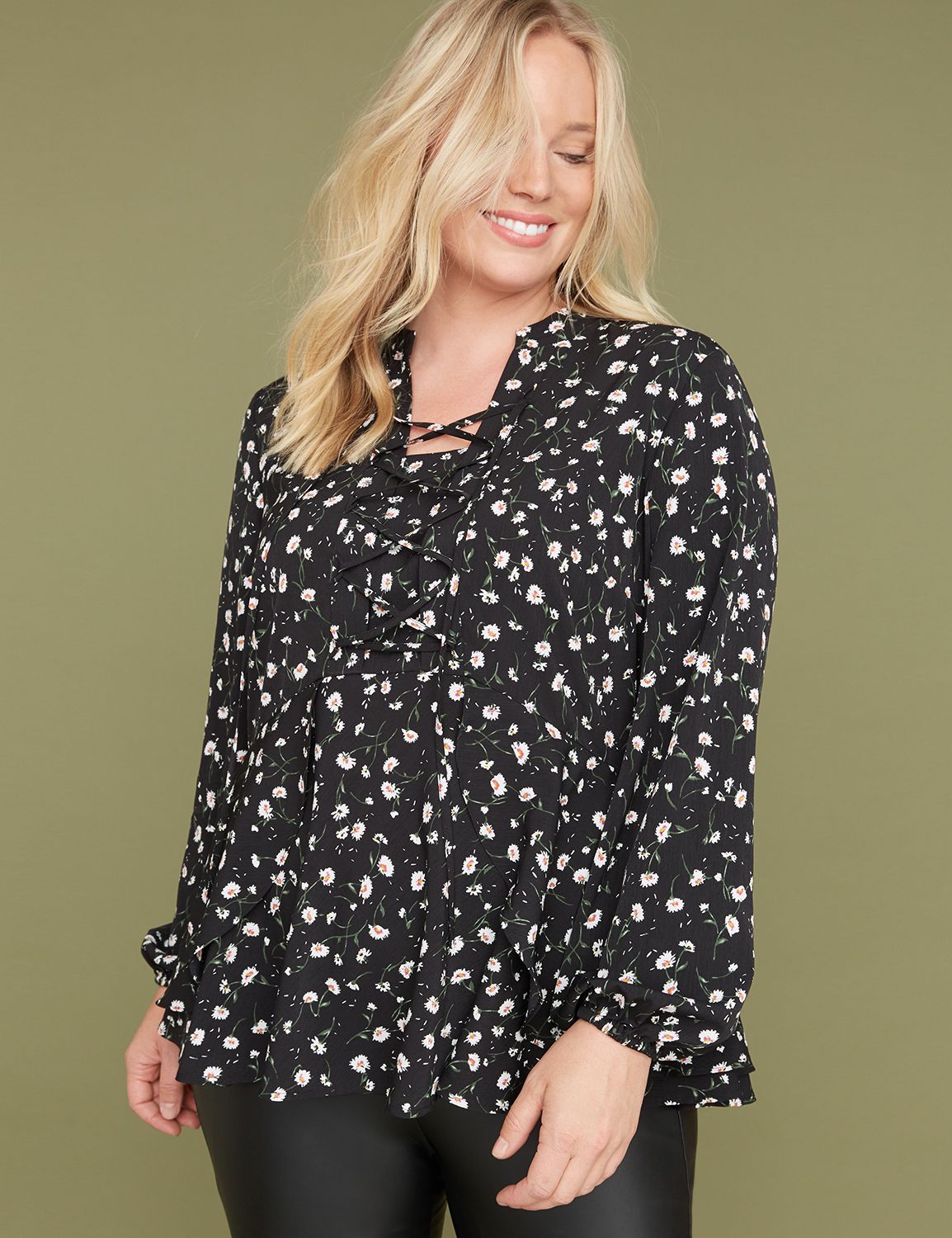 Plus Size Blouses & Women's Dressy Shirts | Lane Bryant