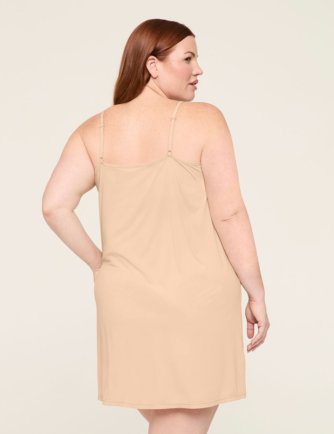 Tighten Up Sculpt Shapewear Slip Dress - Nude