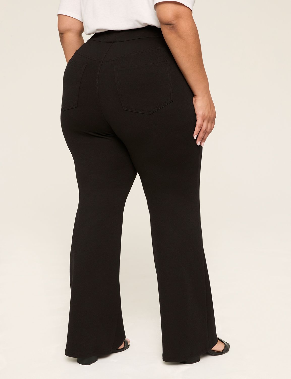 Ponte Pull-On Boot Pant LaneBryant - Main Image
