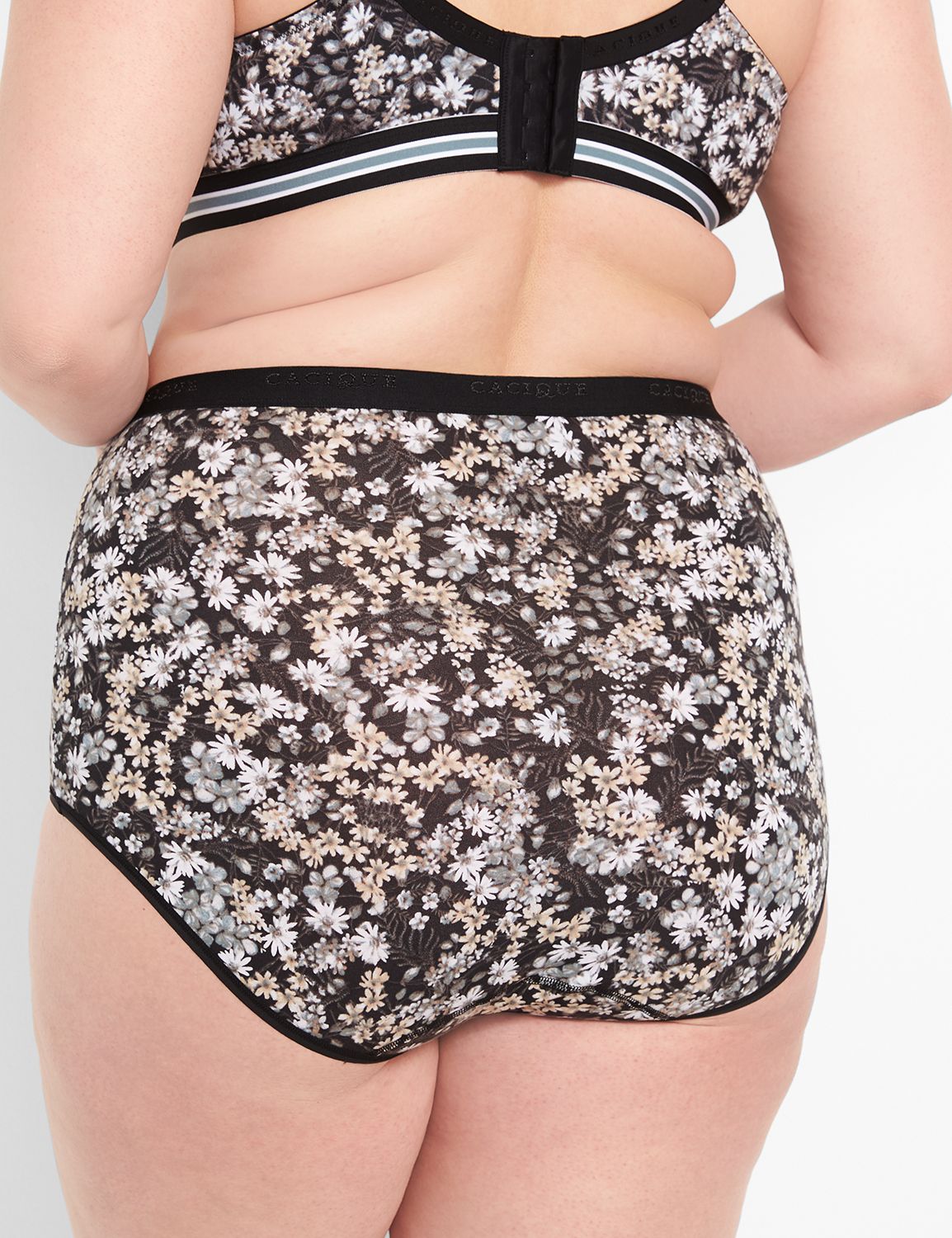 Cotton High Waist Brief 15B 1119852