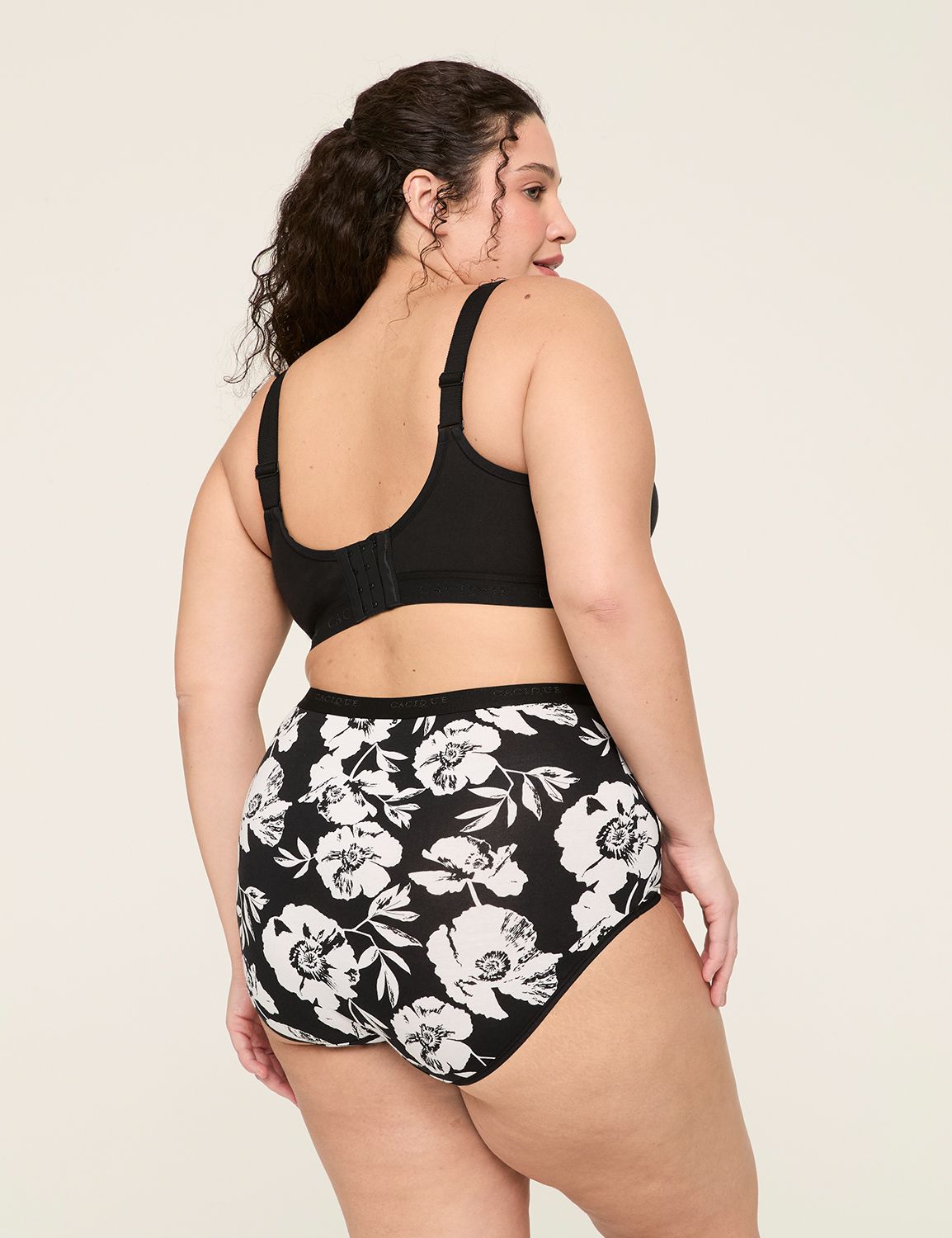 Wrap Triangle Top + Nineties High Waist Brief main image 1